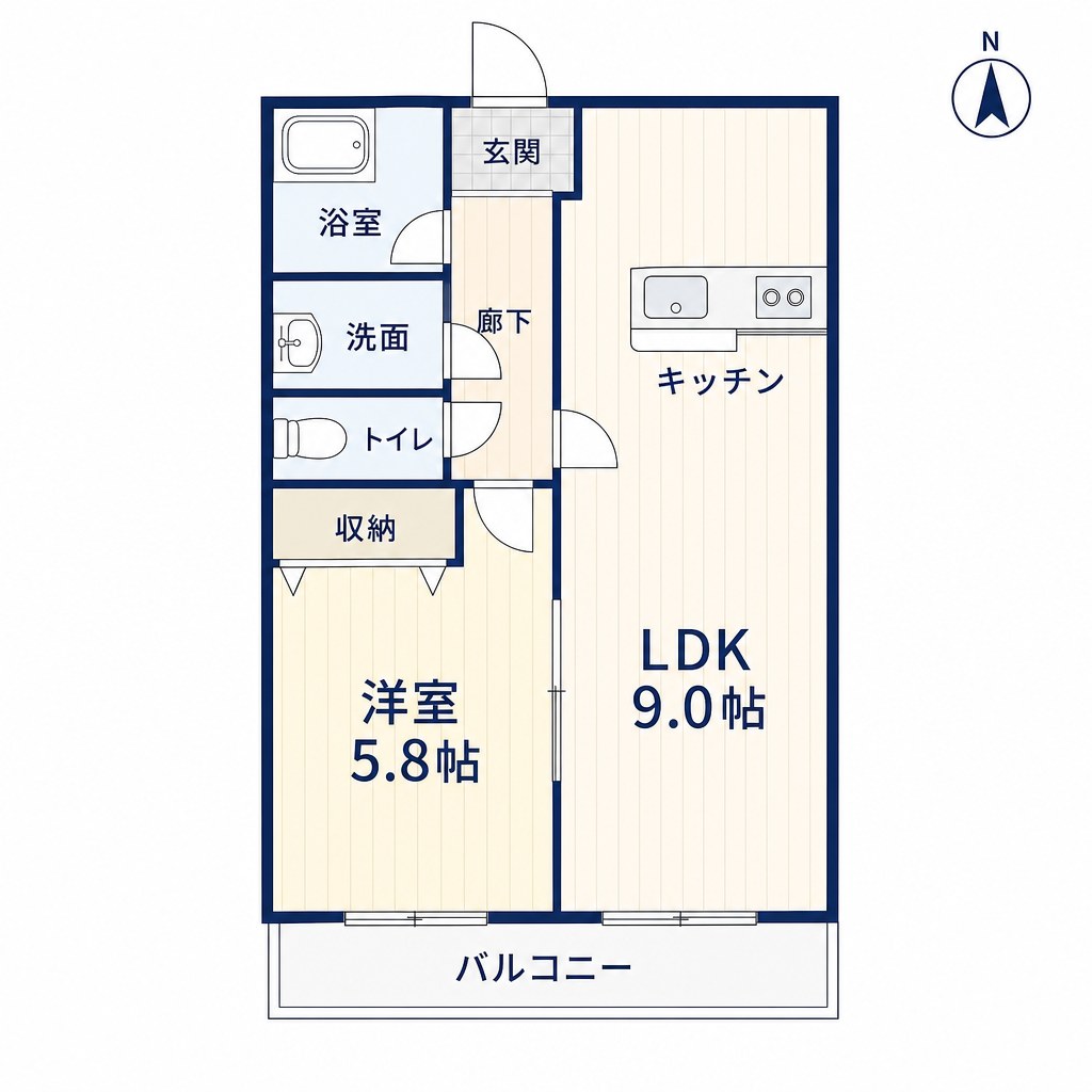 プレステージ 間取り図