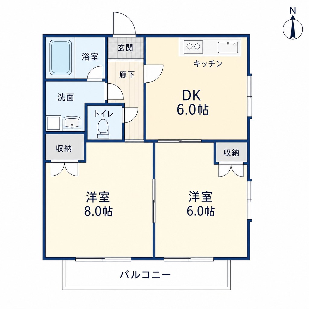 プライムヒルズ A101 間取り図