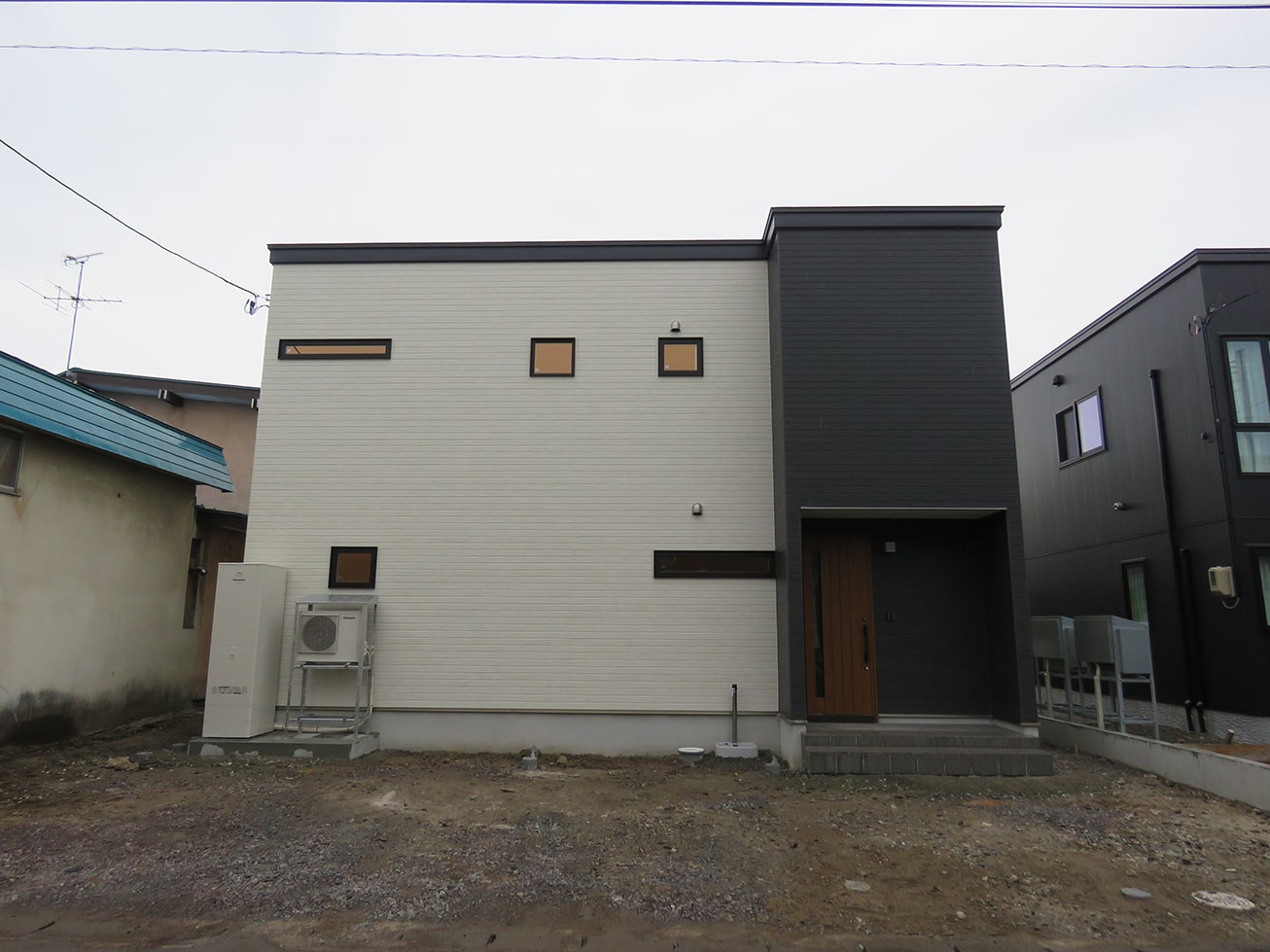 外観|広めなリビングと充実収納の家|青森県青森市