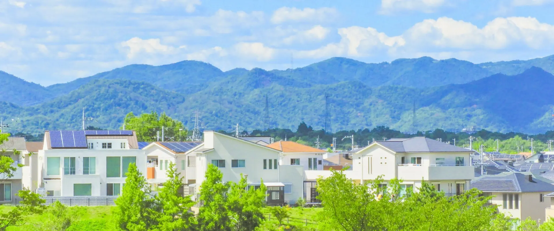 青森県内の住宅街のイメージ