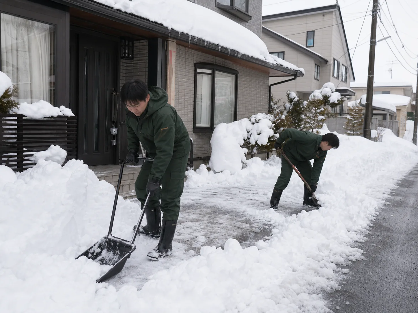 草刈り・除雪・排雪のサービスイメージ