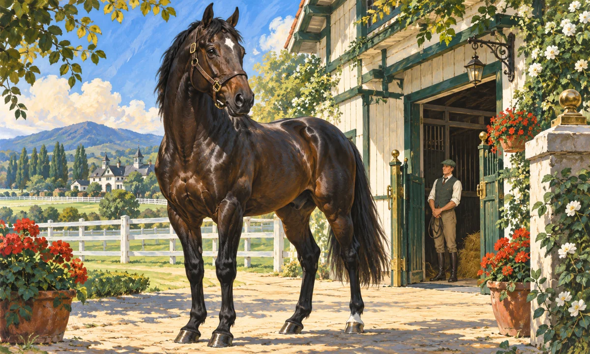 種牡馬データベースのイメージイラスト